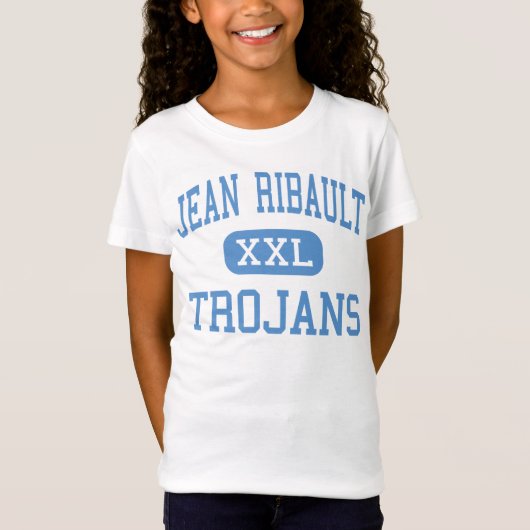 Jean Ribault - Trojans - High-Jacksonville T-shirt (Voorkant)