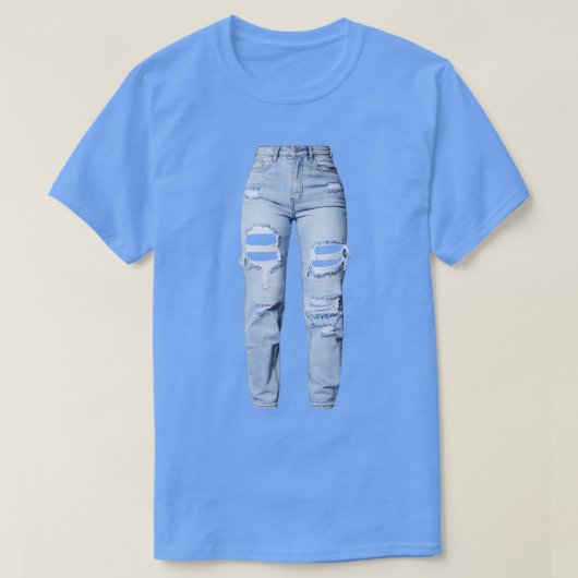 jean t-shirt (Design voorkant)
