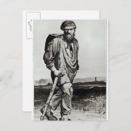 Jean Valjean Briefkaart (Voorkant / Achterkant)