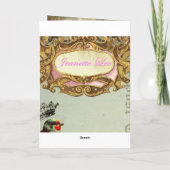 Jeanette Lee Notitiekaartje (Achterkant)