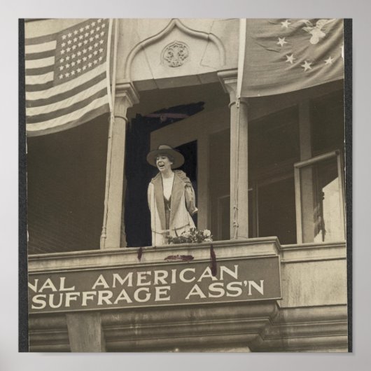 Jeanette Rankin - Eerste Congreslid Poster (Voorkant)