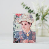 Jeanette Rubenson, 1883 Briefkaart (Staand voorkant)