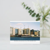 Jeanie Johnson Irish famine ship, Dublin Ierland Briefkaart (Staand voorkant)