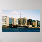 Jeanie Johnson, Irish Famine Tall Ship Poster (Voorkant)