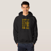 Jeanine Jezus zoon van God Citaat 1 Hoodie (Voorkant volledig)
