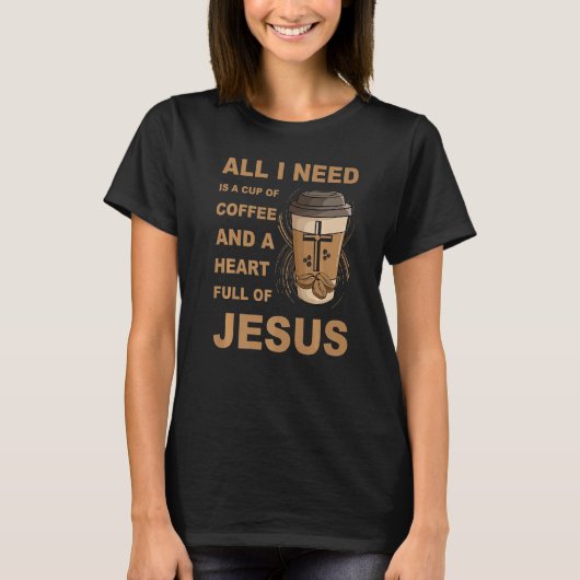 Jeanine Jezus zoon van God Quote 2 T-shirt (Voorkant)