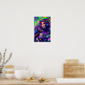 Jeanne d’Arc et le casque magique Poster (Keuken)
