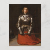 Jeanne d'Arc, 1865, John Everett Millais Briefkaart (Voorkant)