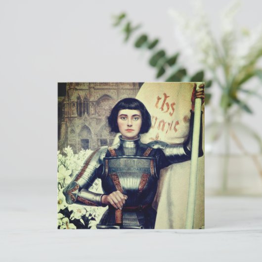 Jeanne d'Arc (Albert Lynch illustratie) (Staand voorkant)
