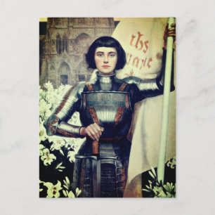 Jeanne d'Arc (Albert Lynch illustratie) Briefkaart