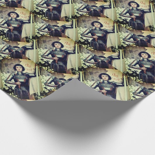 Jeanne d'Arc (Albert Lynch illustratie) Cadeaupapier (Hoek)