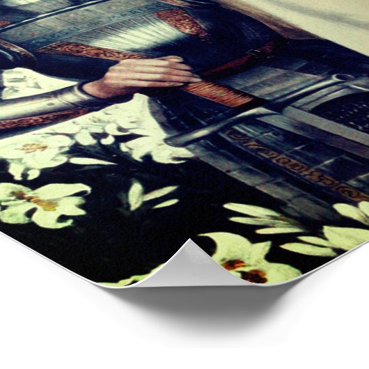 Jeanne d'Arc (Albert Lynch illustratie) Poster (Hoek)