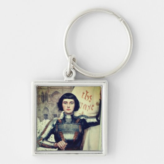 Jeanne d'Arc (Albert Lynch illustratie) Sleutelhanger (Voorkant)
