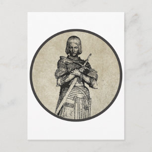 Jeanne d'Arc Briefkaart