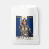 Jeanne d'Arc: De dienstmeid van Orléans, ridder he Bedankzakje (Voorkant)