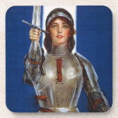 Jeanne d'Arc: De dienstmeid van Orléans, ridder he Bier Onderzetter (Voorkant)