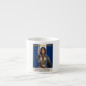 Jeanne d'Arc: De dienstmeid van Orléans, ridder he Espresso Kop (Voorkant)