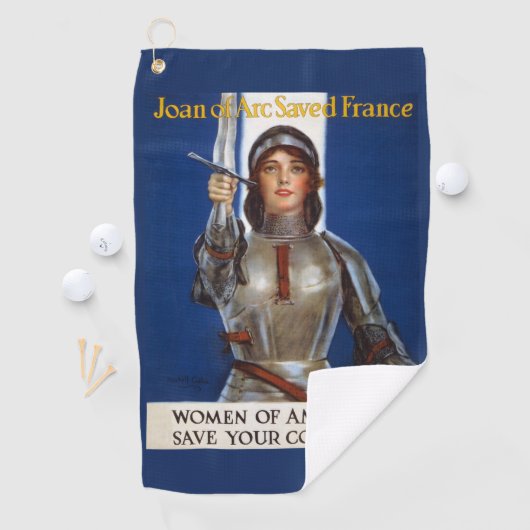 Jeanne d'Arc: De dienstmeid van Orléans, ridder he Golfhanddoek (Insitu)