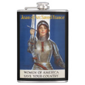 Jeanne d'Arc: De dienstmeid van Orléans, ridder he Heupfles (Voorkant)
