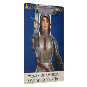 Jeanne d'Arc: De dienstmeid van Orléans, ridder he Klembord (Rechts)