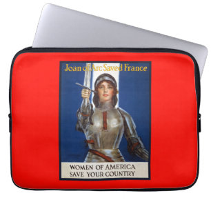 Jeanne d'Arc: De dienstmeid van Orléans, ridder he Laptop Sleeve