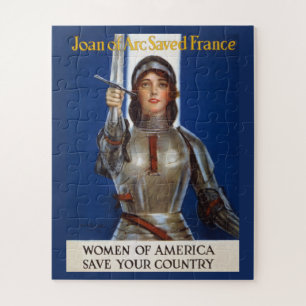 Jeanne d'Arc: De dienstmeid van Orléans, ridder he Legpuzzel
