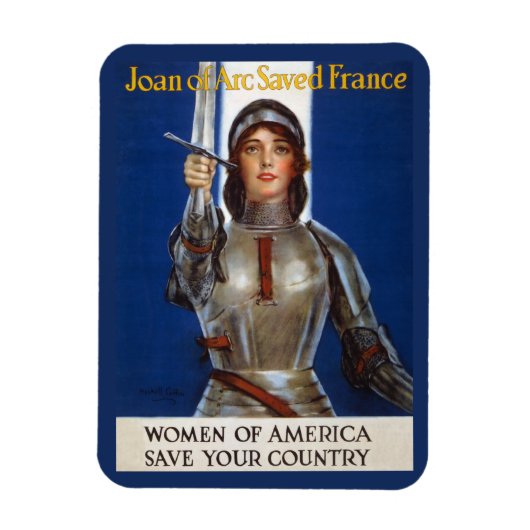 Jeanne d'Arc: De dienstmeid van Orléans, ridder he Magneet (Verticaal)