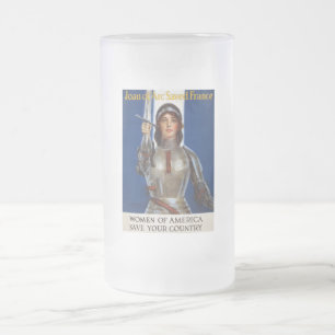 Jeanne d'Arc: De dienstmeid van Orléans, ridder he Matglas Bierpul