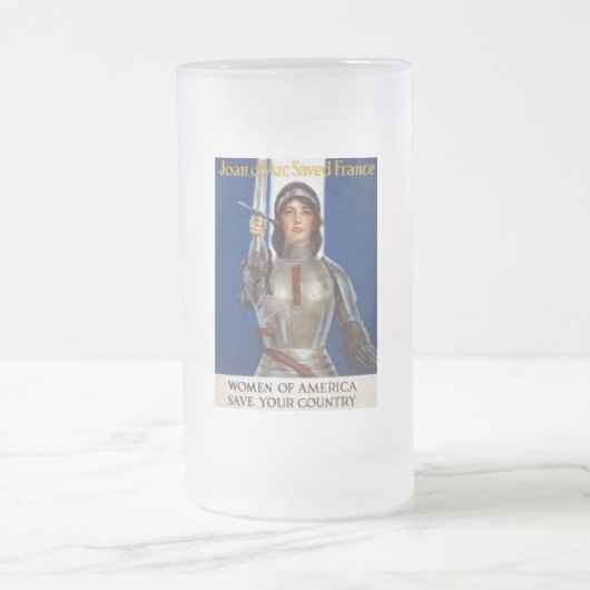 Jeanne d'Arc: De dienstmeid van Orléans, ridder he Matglas Bierpul (Center)