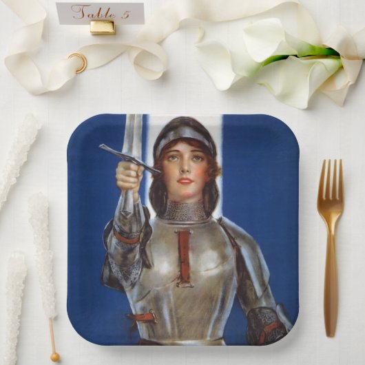 Jeanne d'Arc: De dienstmeid van Orléans, ridder he Papieren Bordje (Huwelijk)