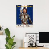 Jeanne d'Arc: De dienstmeid van Orléans, ridder he Poster (Thuiskantoor)