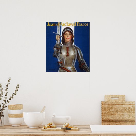 Jeanne d'Arc: De dienstmeid van Orléans, ridder he Poster (Keuken)