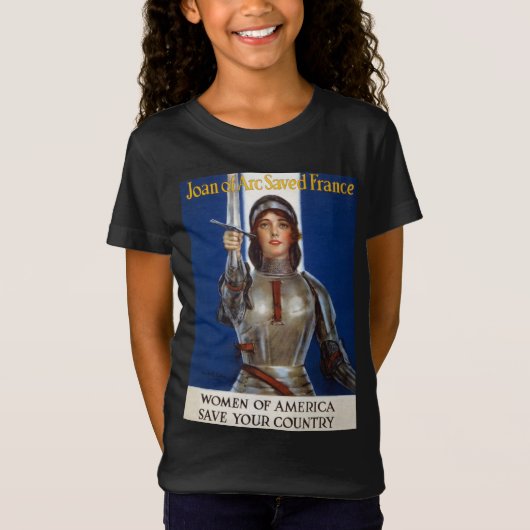Jeanne d'Arc: De dienstmeid van Orléans, ridder he T-shirt (Voorkant)
