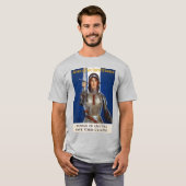 Jeanne d'Arc: De dienstmeid van Orléans, ridder he T-shirt (Voorkant volledig)