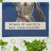 Jeanne d'Arc: De dienstmeid van Orléans, ridder he Theedoek (Gevouwen)