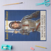 Jeanne d'Arc: De dienstmeid van Orléans, ridder he Tissuepapier (Craft)