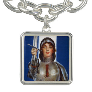 Jeanne d'Arc Franse heldin ridder nationale held Armband