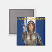 Jeanne d'Arc Franse heldin ridder nationale held Magneet (Voorkant / Achterkant)