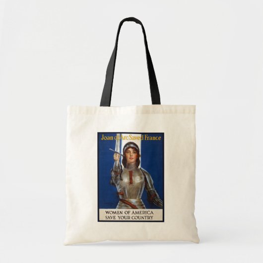 Jeanne d'Arc Franse heldin ridder nationale held Tote Bag (Voorkant)