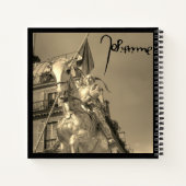 Jeanne d'Arc – Johanna von Orléans – Saint Joan Notitieboek (Achterkant)