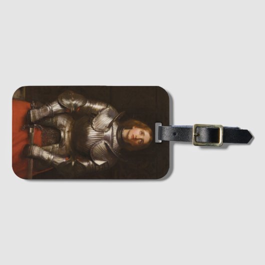 Jeanne d'Arc (John Everett Millais) Bagagelabel (Voorkant (horizontaal))