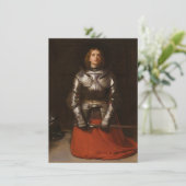 Jeanne d'Arc (John Everett Millais) Kaart (Staand voorkant)