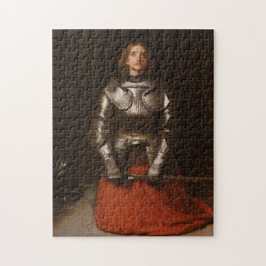 Jeanne d'Arc (John Everett Millais) Legpuzzel (Verticaal)