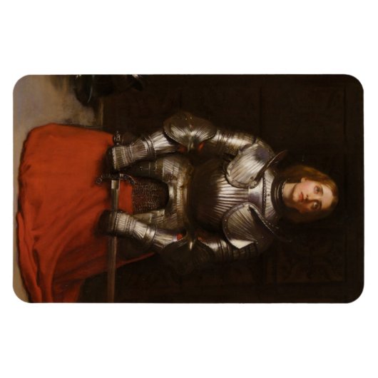 Jeanne d'Arc (John Everett Millais) Magneet (Horizontaal)