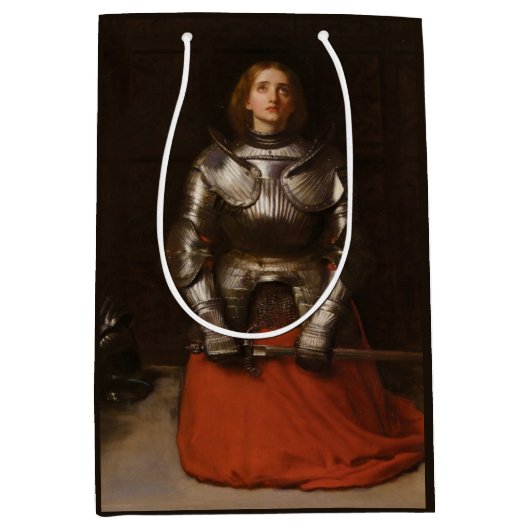 Jeanne d'Arc (John Everett Millais) Medium Cadeauzakje (Voorkant)