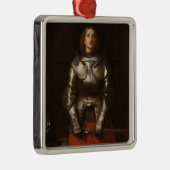 Jeanne d'Arc (John Everett Millais) Metalen Ornament (Rechts)