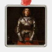 Jeanne d'Arc (John Everett Millais) Metalen Ornament (Voorkant)