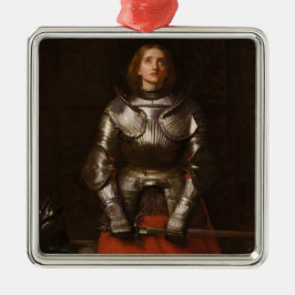 Jeanne d'Arc (John Everett Millais) Metalen Ornament
