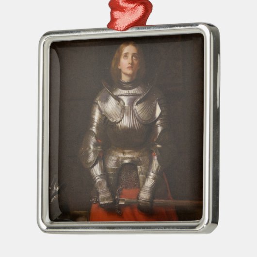 Jeanne d'Arc (John Everett Millais) Metalen Ornament (Links)
