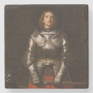 Jeanne d'Arc (John Everett Millais) Stenen Onderzetter